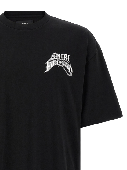 Amiri Hollywood LJ Skate T-Shirt AMTOJR1189001 unisex T-shirt in Black