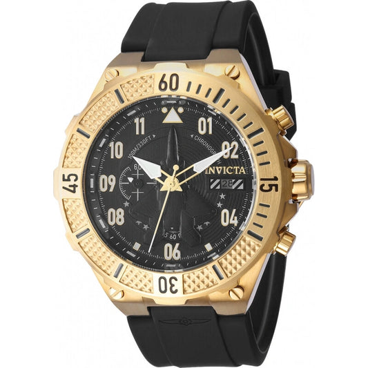 Invicta Aviator Chronograph Quartz Black Dial Men's Watch 39889