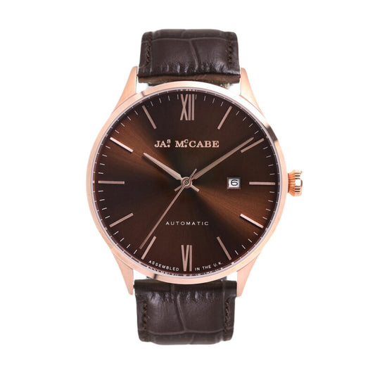 James McCabe London Automatic Brown Dial Men's Watch JM-1025-03