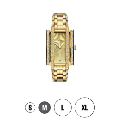 JBW Mink Gold Dial 18kt Gold-plated Ladies Watch J6358B
