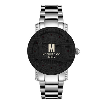 JBW Olympia Quartz Silver Dial Ladies Watch JB-6214-10C