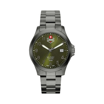 JDM Military Alpha I JDM-WG001-08 men's watch with green dial
