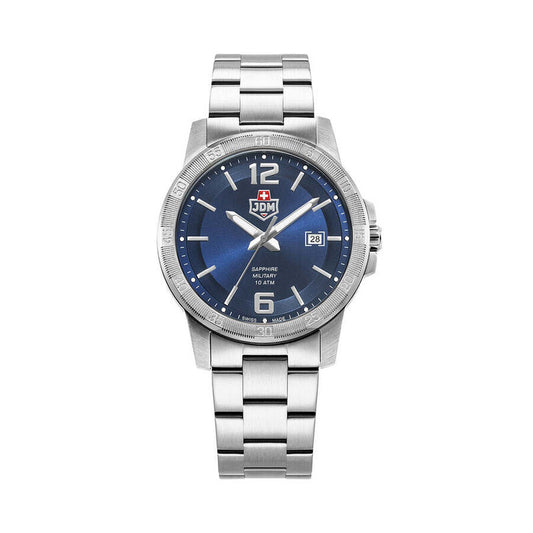 JDM Military Oscar JDM-WG025-03 men's watch with blue dial