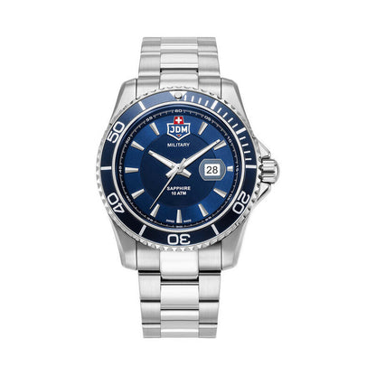 JDM Military Sierra JDM-WG022-01 men's watch with blue dial