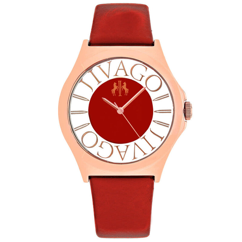 Jivago Fun Quartz Pink Dial Ladies Watch JV8436