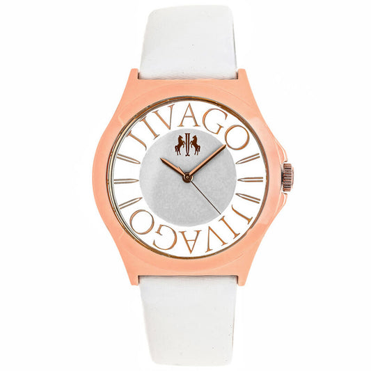 Jivago Fun Quartz White Dial Ladies Watch JV8434