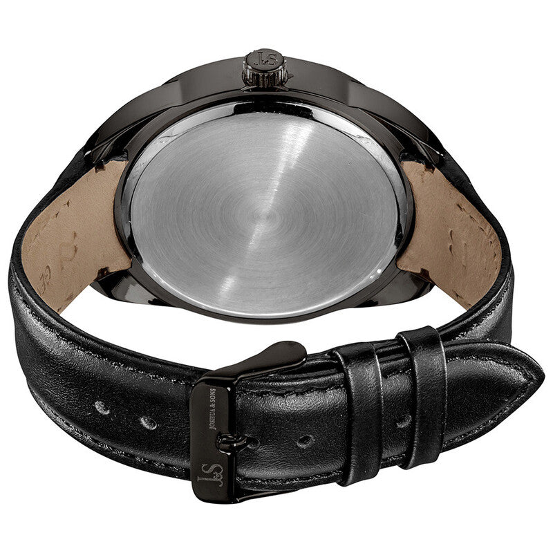 Joshua & Sons JS-45-BK men's watch with black dial
