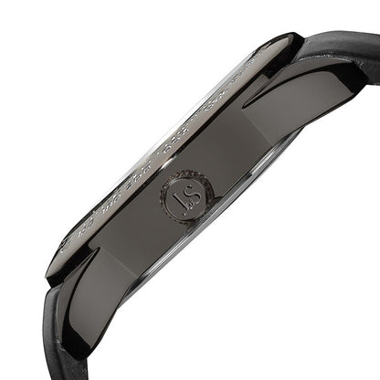 Joshua & Sons JS-45-BK men's watch with black dial