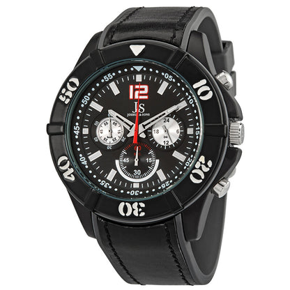 Joshua & Sons JS51GY men's watch with black dial