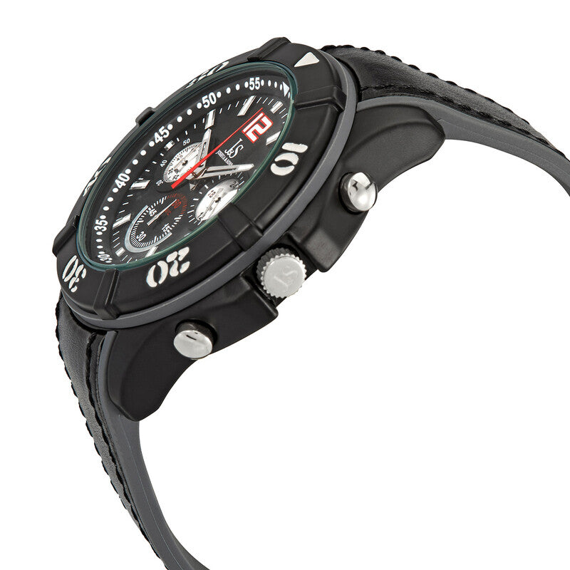 Joshua & Sons JS51GY men's watch with black dial