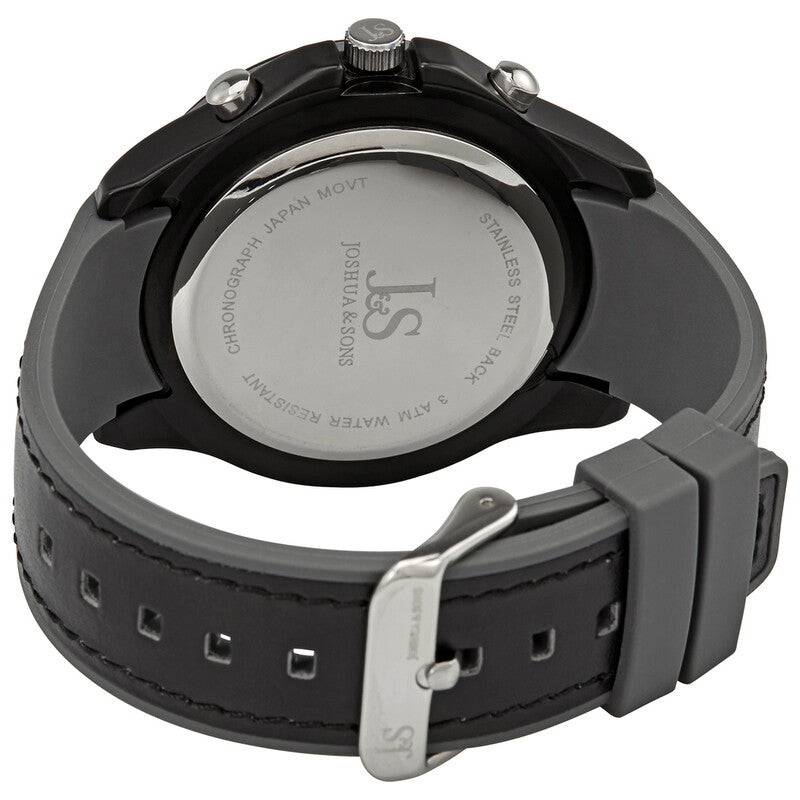 Joshua & Sons JS51GY men's watch with black dial