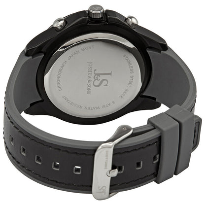 Joshua & Sons JS51GY men's watch with black dial