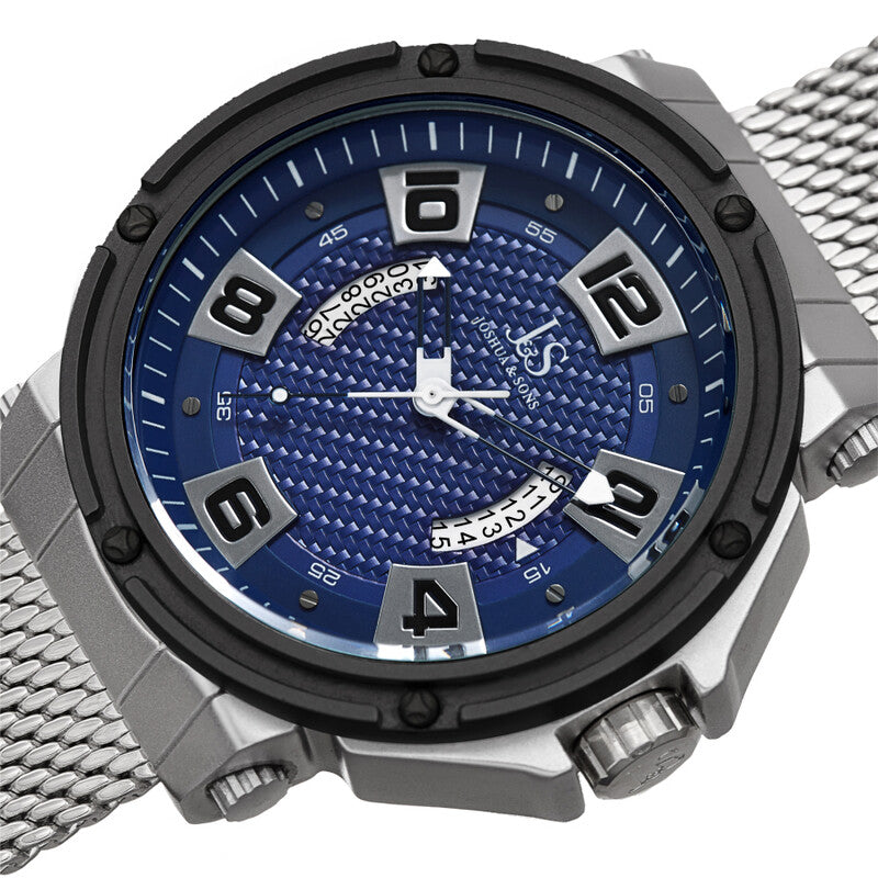 Joshua & Sons JX132BU men's watch with blue dial