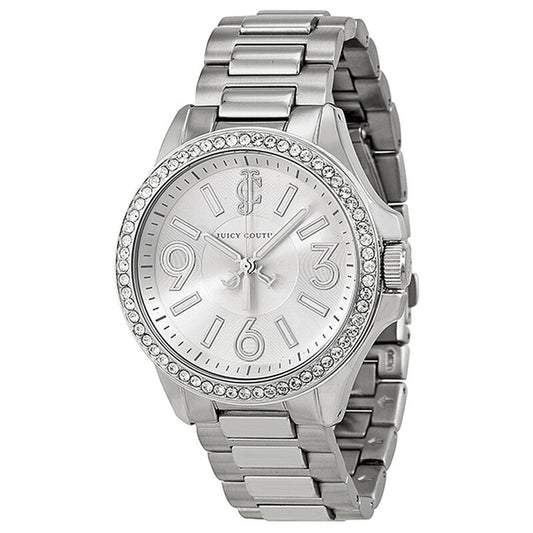 Juicy Couture 1900958 women's watch with silver dial