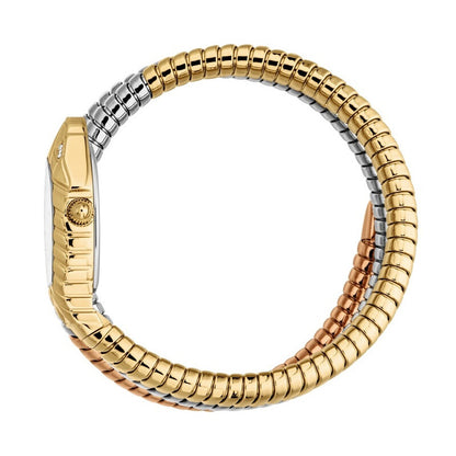 Just Cavalli Sintonia Silver-tone Dial Ladies Watch JC1L428M0085