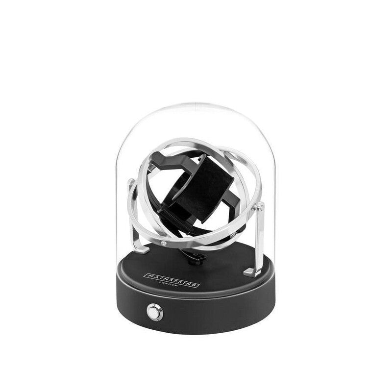 Astronomy Gyroscope Silver Watch Winder