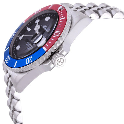 Mathey-Tissot Mathy Ceramic H901CRAR 42mm Black Dial Men's Watch
