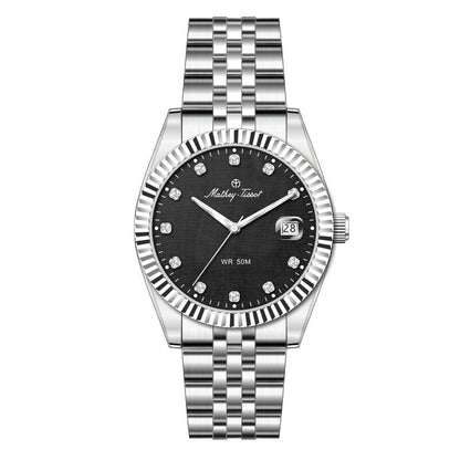 Mathey-Tissot Men's Dress Watch 40mm Black Dial H250953C-D