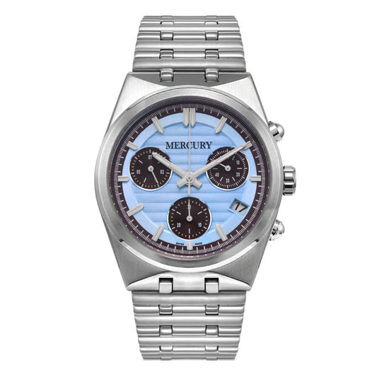 Mercury 492 Collection Blue Dial Men's Watch MEC492-SS-9A