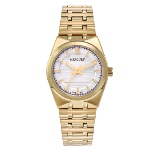 Mercury 492 Collection White Dial Ladies Watch MEL492-GG-1