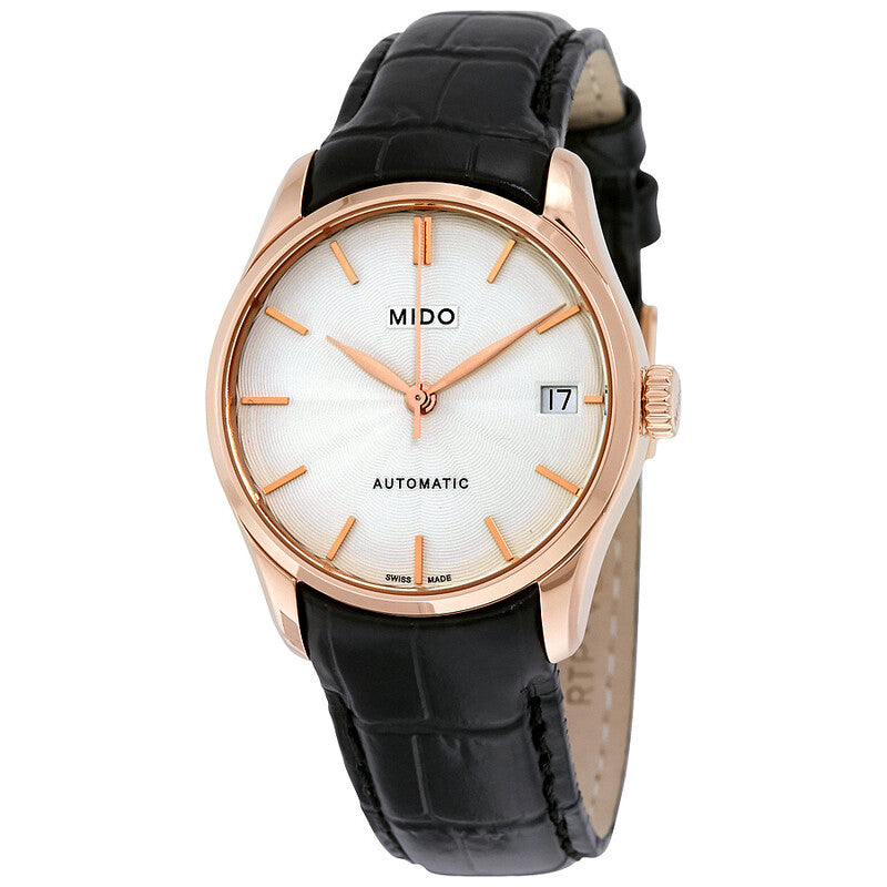 Mido Belluna II Automatic Silver Dial Ladies Watch M0242073603100