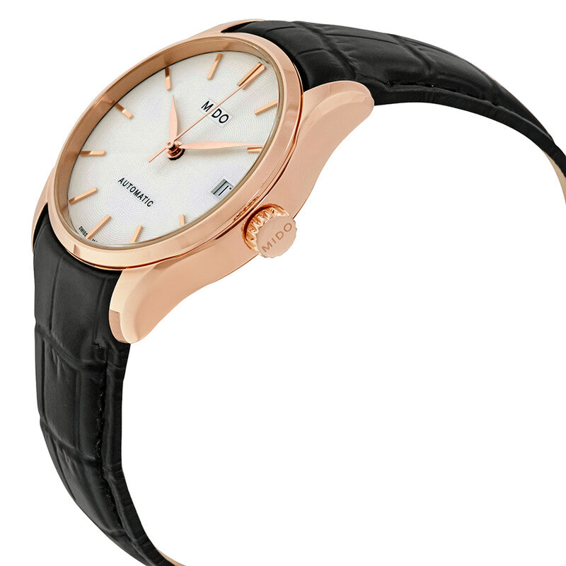 Mido Belluna II Automatic Silver Dial Ladies Watch M0242073603100