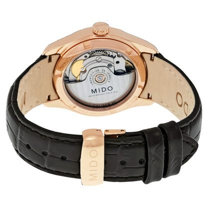 Mido Belluna II Automatic Silver Dial Ladies Watch M0242073603100