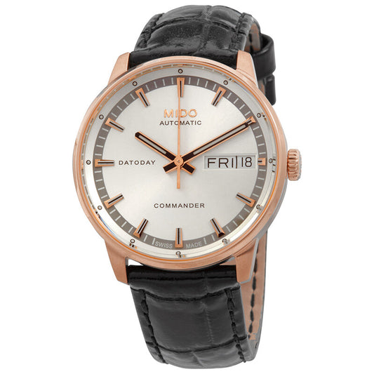 Mido Commander II Automatic Silver Dial Ladies Watch M0162303603180