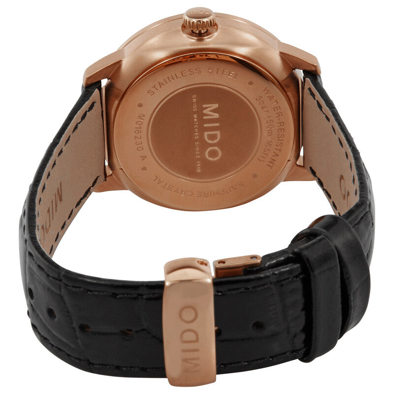 Mido Commander II Automatic Silver Dial Ladies Watch M0162303603180
