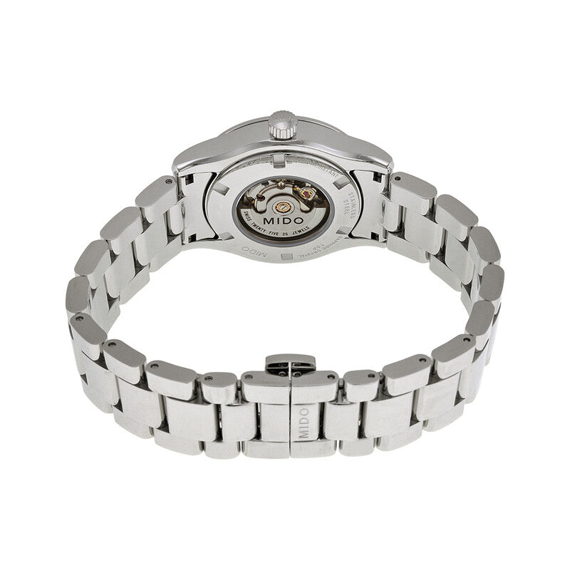 Mido Multifort Automatic Mother of Pearl Dial Stainless Steel Ladies Watch M0050071110100
