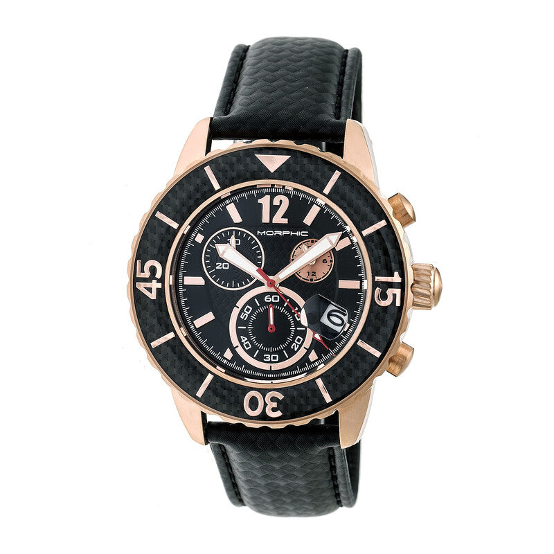 Morphic M51 Series Chronograph Black Dial Men's Watch 5103