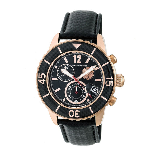 Morphic M51 Series Chronograph Black Dial Men's Watch 5103