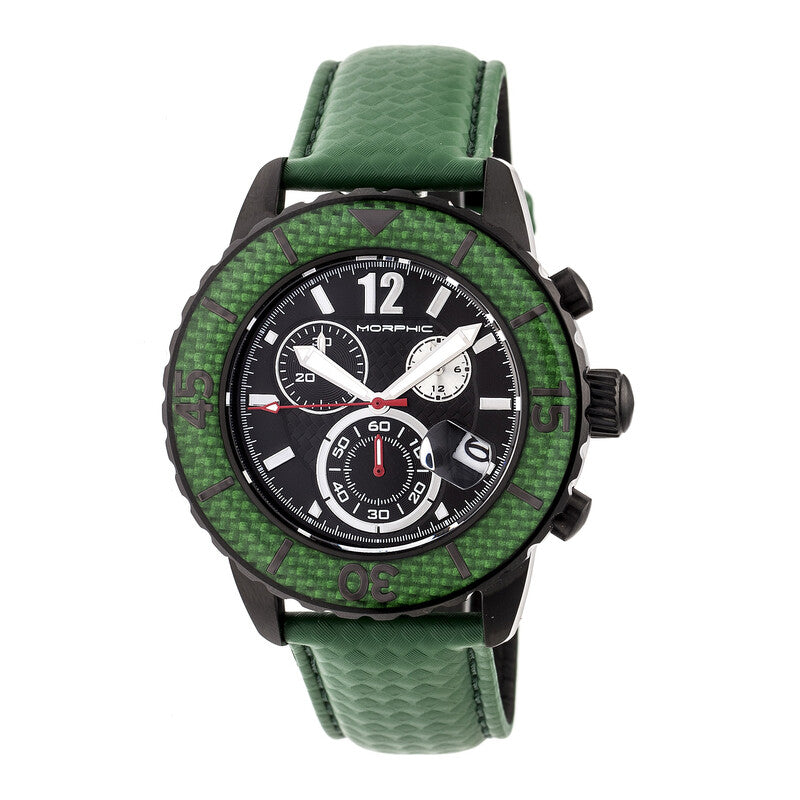 Morphic M51 Series Chronograph Black Dial Men's Watch 5105