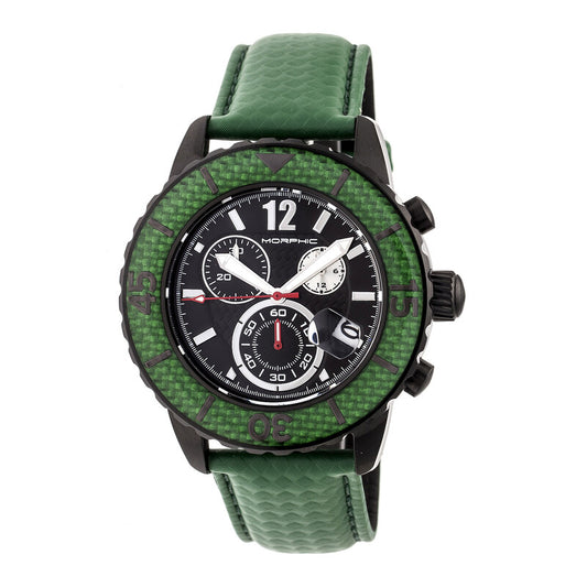 Morphic M51 Series Chronograph Black Dial Men's Watch 5105