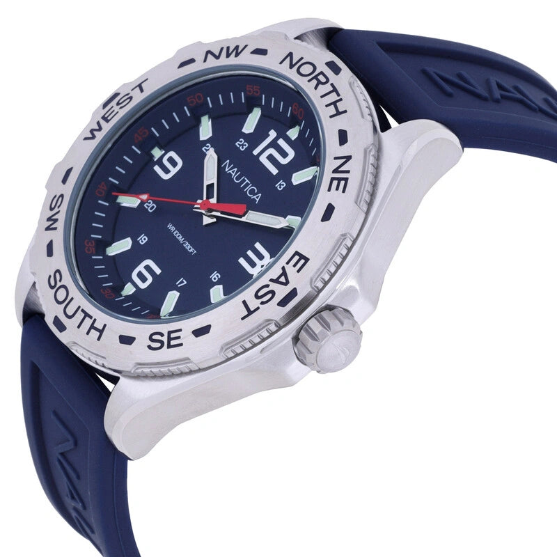Nautica Clearwater Beach Quartz Blue Dial Men's Watch NAPCWS304
