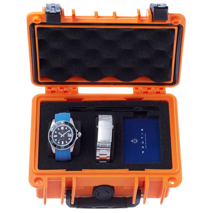 Nautis Interceptor Quartz Black Dial Men's Watch 19161G-A
