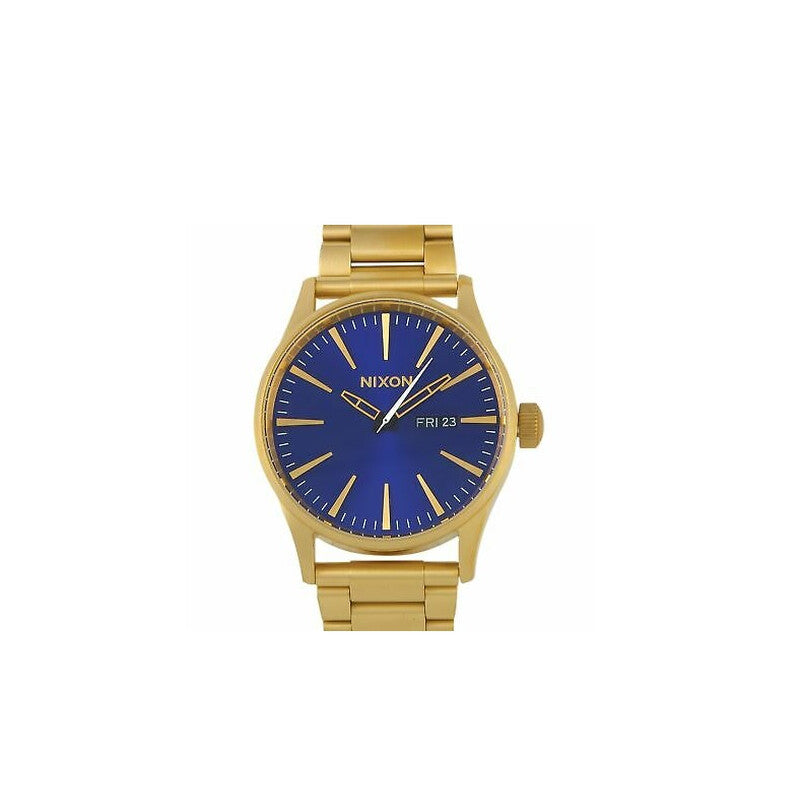 Nixon Quartz Blue Dial Sentry Stainless Steel Men's Watch A3562735-00