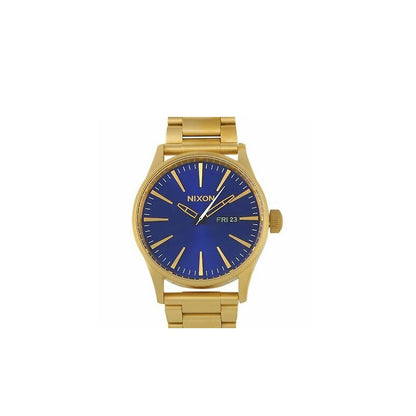 Nixon Quartz Blue Dial Sentry Stainless Steel Men's Watch A3562735-00