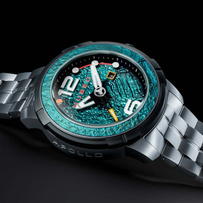 Nubeo Apollo Automatic Green Dial Men's Watch NB-6132-33