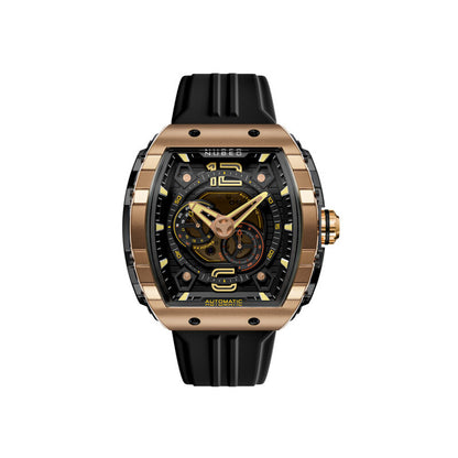 Nubeo Magellan Black Dial Men's Watch NB-6087-06
