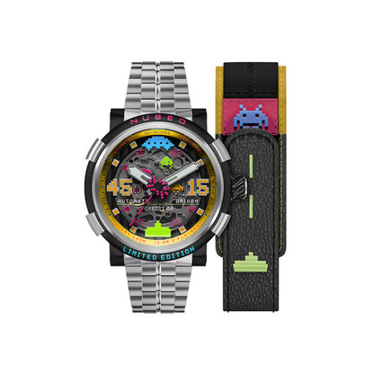 Nubeo Orion Black Dial Men's Watch NB-6110-44