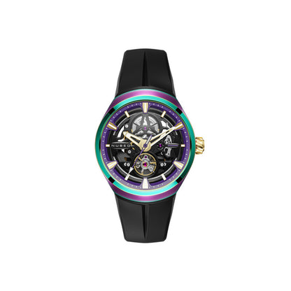 Nubeo Ulysses Automatic Purple Dial Men's Watch NB-6134-06