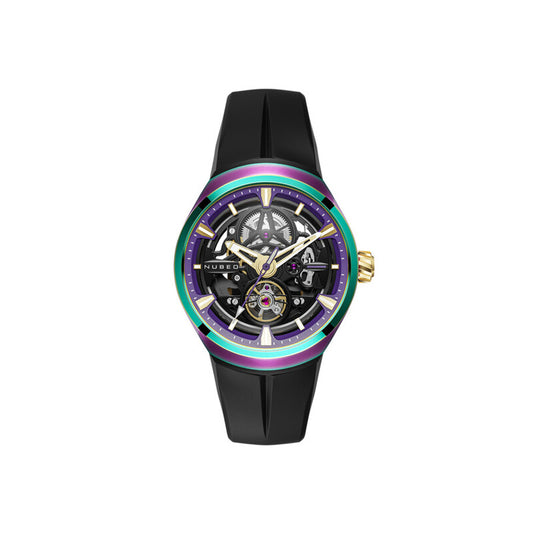 Nubeo Ulysses Automatic Purple Dial Men's Watch NB-6134-06