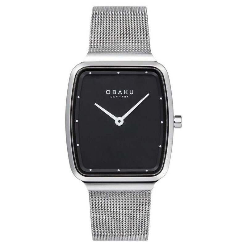 Obaku Tern Lille Quartz Black Dial Ladies Watch V267LXCBMC