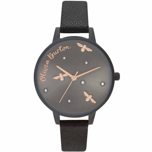 Olivia Burton Pearly Queen OB16PQ02 women's watch with grey dial