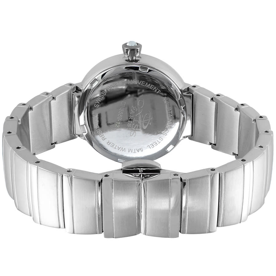 Oniss ON5559SS ON5559SSLBU women's watch with blue dial