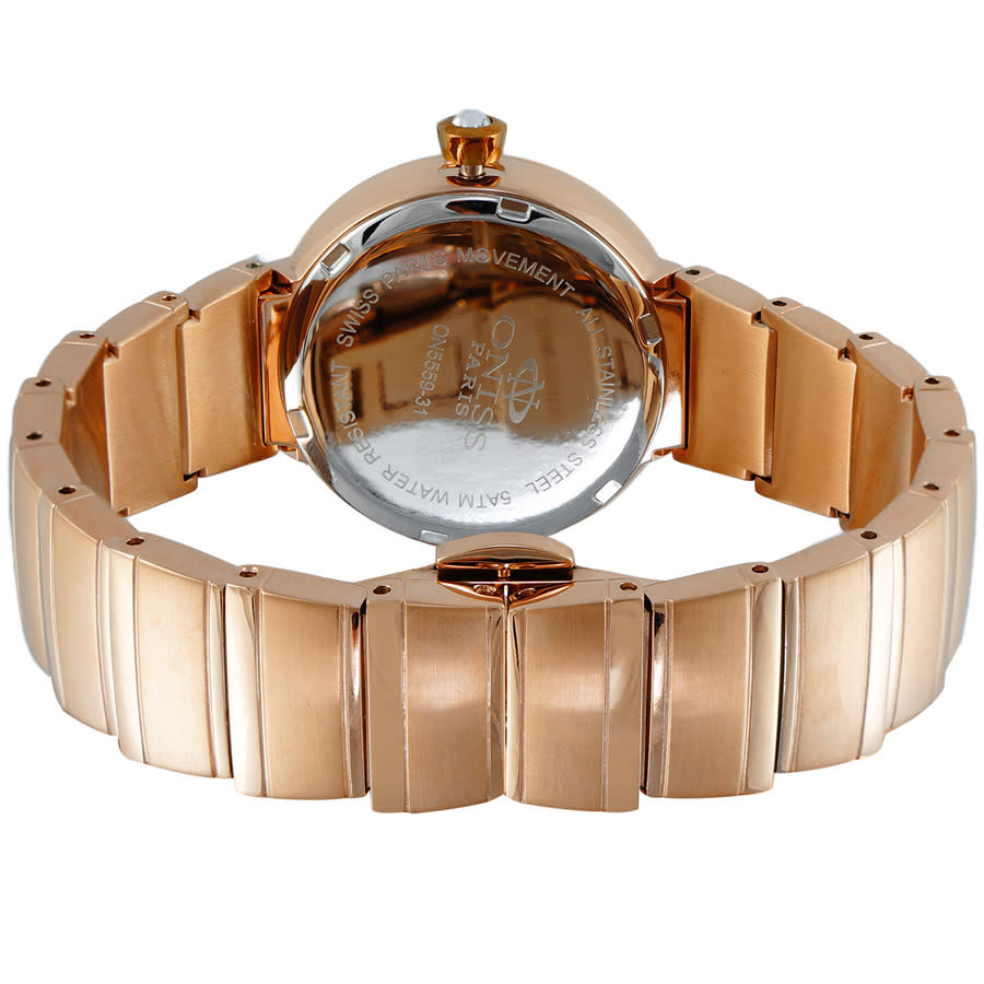 Oniss ON5559SS ON5559SSRGBU women's watch with blue dial