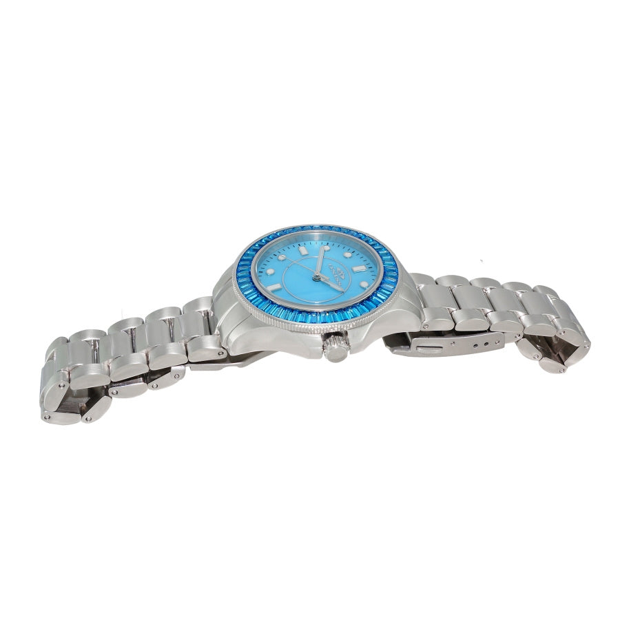 Oniss ON7323 ONJ7323-020LTBU women's watch with blue dial