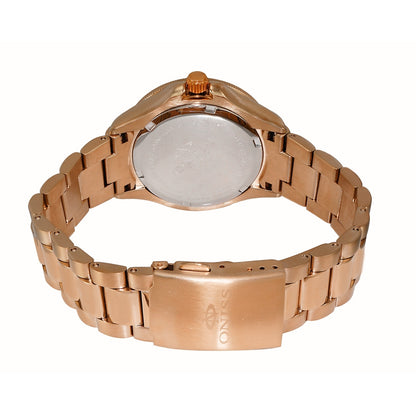 Oniss ON7324 ONJ7324-030SAL-BNSC women's watch with rose gold dial