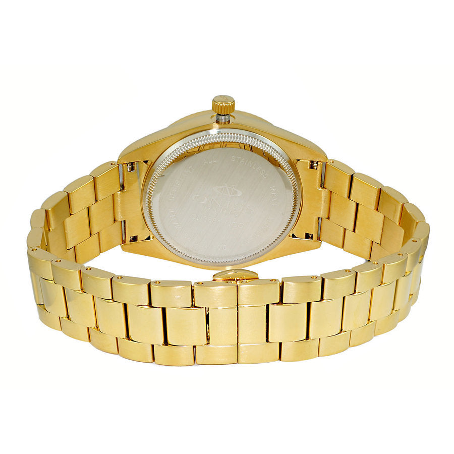 Oniss ONZ3881 ON3881-MGG men's watch with gold dial